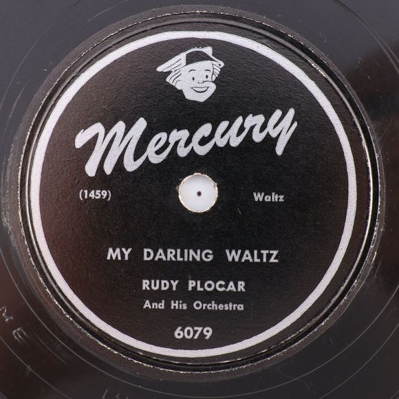 Rudy Plocar, Poor Cinderella Polka, My Darling Waltz 1948 10" 78 rpm Record 6079 - Picture 3 of 16